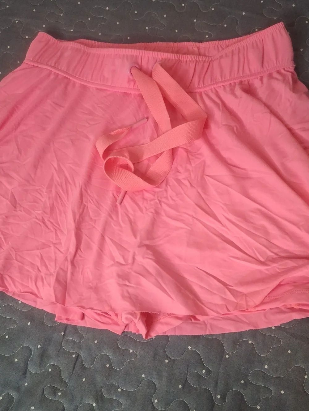 TCEC Pink Drawstring Skort size small